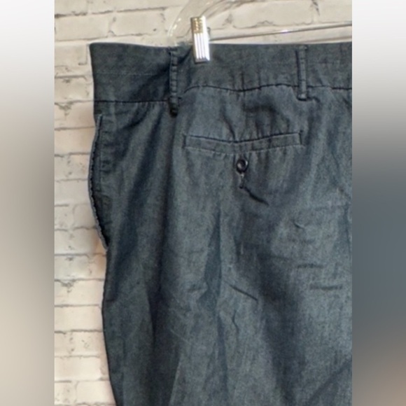 Apostrophe Womens Size 24WP Cuffed Denim Dark Blue Jeans - Picture 2 of 13